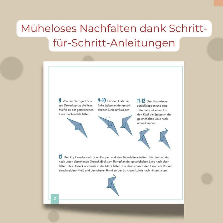 Produktbild: 350 Origamiblock Faltzauber durchs Jahr