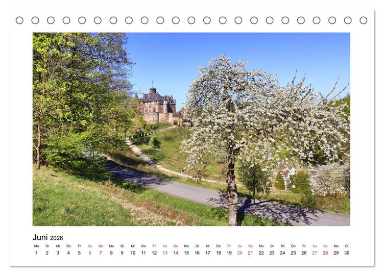 Produktbild: Kirschbl&uuml;te rund um Witzenhausen (Tischkalender 2026 DIN A5 quer), CALVENDO Monatskalender