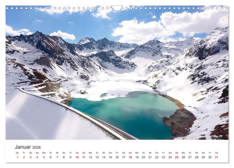 Produktbild: &Ouml;sterreich - Einzigartige Landschaften im Land der Berge. (Wandkalender 2026 DIN A3 quer), CALVENDO Monatskalender