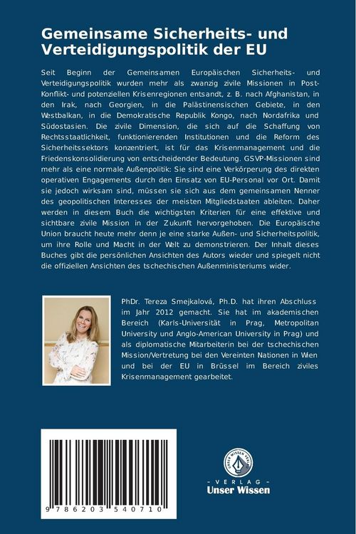 Produktbild: Gemeinsame Sicherheits- und Verteidigungspolitik der EU