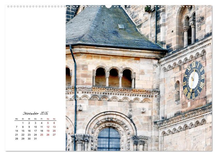 Produktbild: Reiseziel Bamberg (hochwertiger Premium Wandkalender 2026 DIN A2 quer), Kunstdruck in Hochglanz