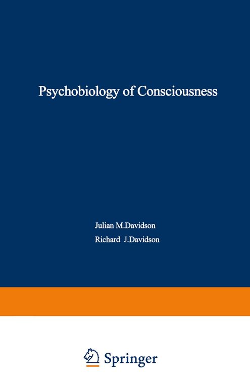 Produktbild: The Psychobiology of Consciousness