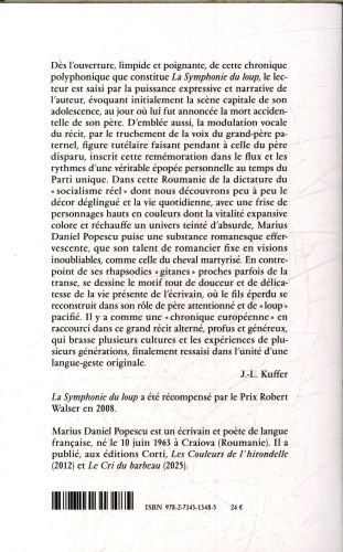Produktbild: La symphonie du loup