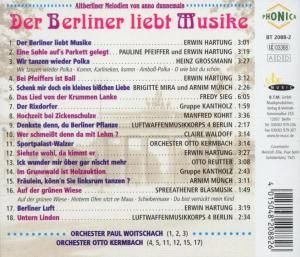 Produktbild: Der Berliner Liebt Musike
