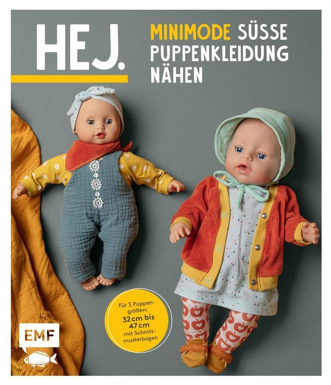 Produktbild: Hej. Minimode - S&uuml;&szlig;e Puppenkleidung n&auml;hen