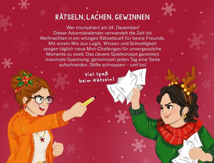 Produktbild: Das ultimative Adventsduell f&uuml;r beste Freunde. 24 Spiele &ndash; 1 Gewinner
