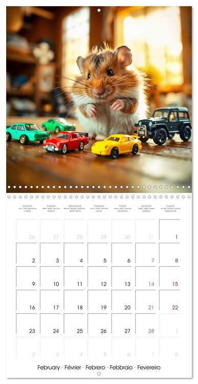 Produktbild: Small paws and great playfulness (Wall Calendar 2026 12 &times; 12 Inch) CALVENDO 12 Month Wall Calendar