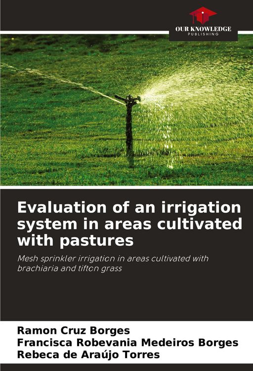 Produktbild: Evaluation of an irrigation system in areas cultivated with pastures
