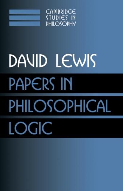 Produktbild: Papers in Philosophical Logic: Volume 1
