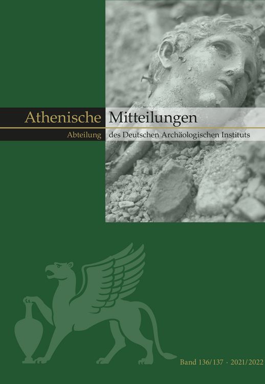 Produktbild: Mitteilungen des Deutschen Arch&auml;ologischen Instituts, Athenische Abteilung