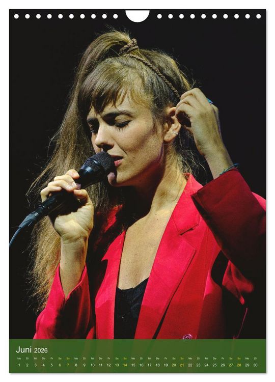 Produktbild: Women singing and playing Jazz (Wandkalender 2026 DIN A4 hoch), CALVENDO Monatskalender