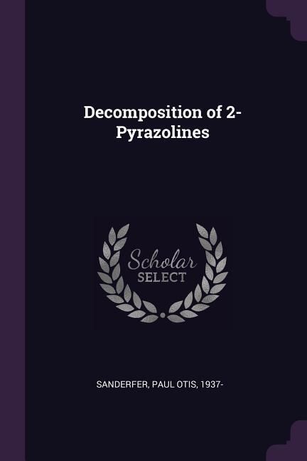 Produktbild: Decomposition of 2-Pyrazolines