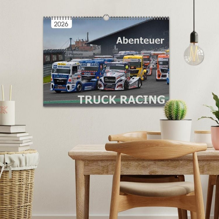 Produktbild: Abenteuer TRUCK RACING (Wandkalender 2026 DIN A3 quer), CALVENDO Monatskalender