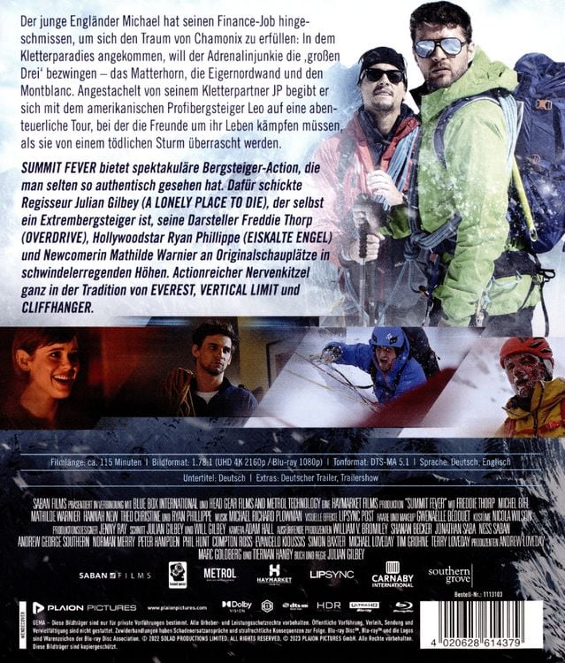 Produktbild: Summit Fever (4K Ultra HD) (+ Blu-ray)