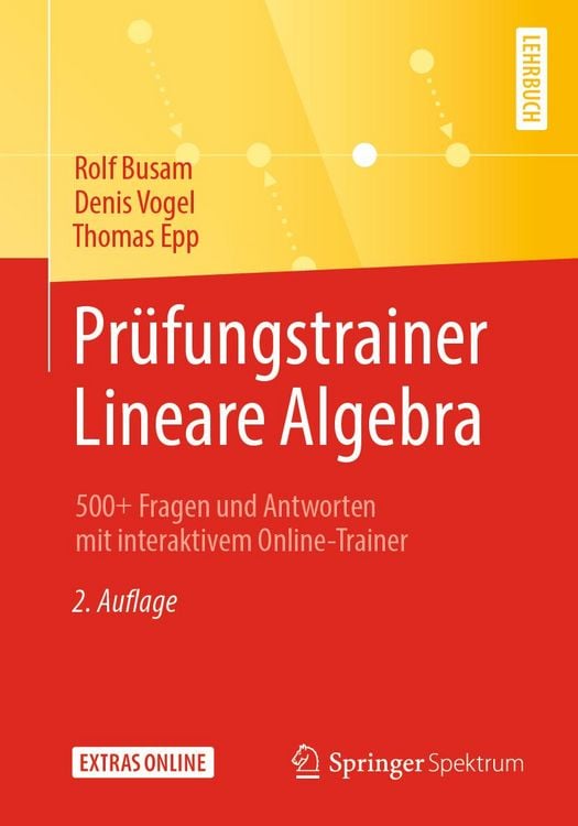 Produktbild: Pr&uuml;fungstrainer Lineare Algebra