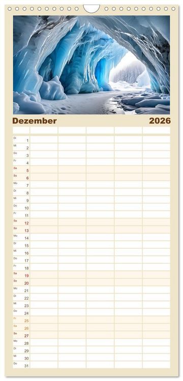 Produktbild: Familienplaner 2026 - &Ouml;sterreich - Idylle in den Alpen mit 5 Spalten (Wandkalender, 21 x 45 cm) CALVENDO