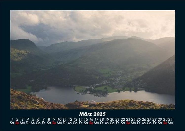 Produktbild: Berge 2025 Fotokalender DIN A5
