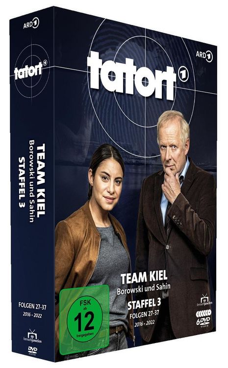 Produktbild: Tatort - Team Kiel: Borowski und Sahin - Staffel 3 (Folgen 27-37) (Fernsehjuwelen) [6 DVDs]