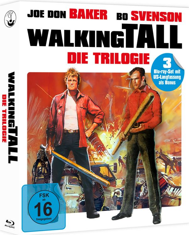 Produktbild: Walking Tall 1-3 Trilogie - Limited Edition (+ Bonus-BR) [2 BRs]