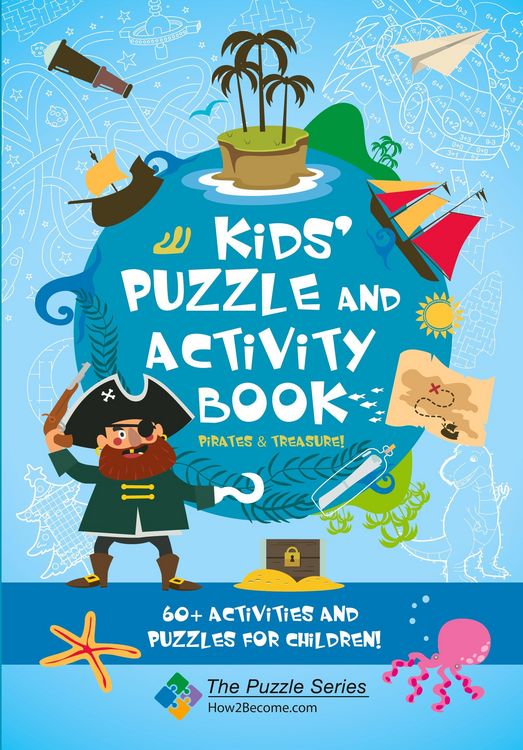 Produktbild: Kids' Puzzle and Activity Book Pirates & Treasure