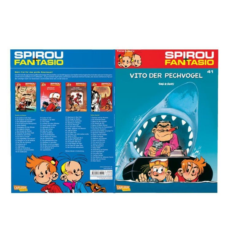Produktbild: Spirou und Fantasio 41: Vito der Pechvogel