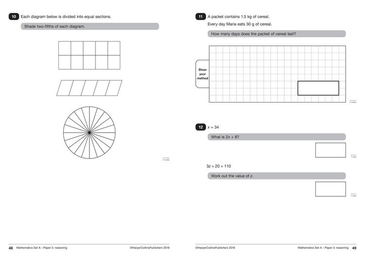 Produktbild: KS2 Maths SATs Practice Papers