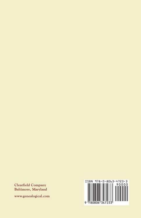 Produktbild: History of Talbot County, Maryland, 1661-1861. in Two Volumes. Volume II