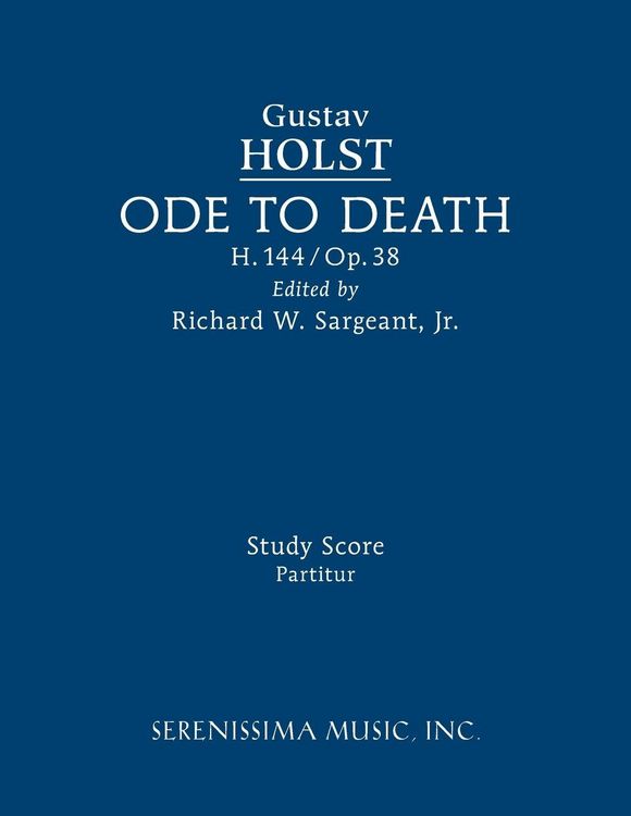 Produktbild: Ode to Death, H.144