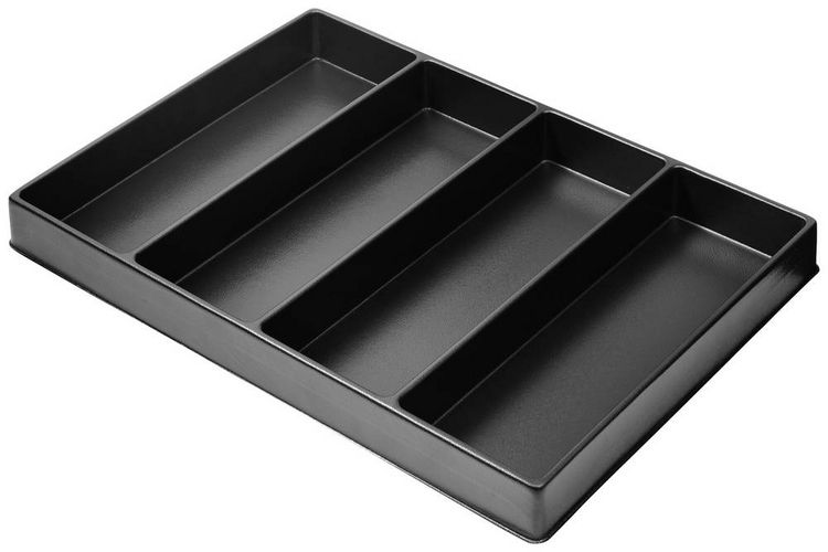 Produktbild: TOOLCRAFT TO-7897167 Einlegeboden PS Herstellerfarbe: Schwarz