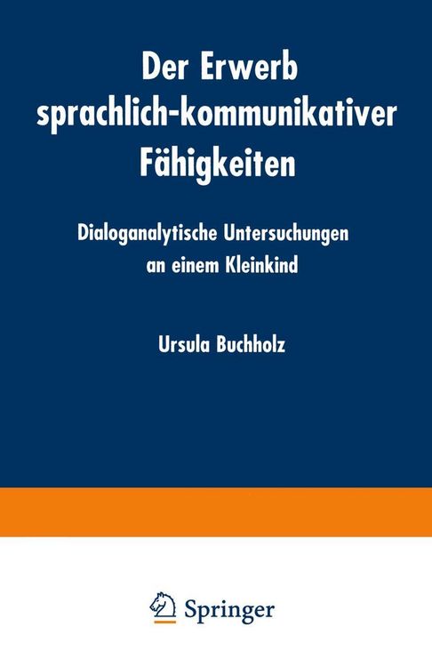Produktbild: Der Erwerb sprachlich-kommunikativer F&auml;higkeiten