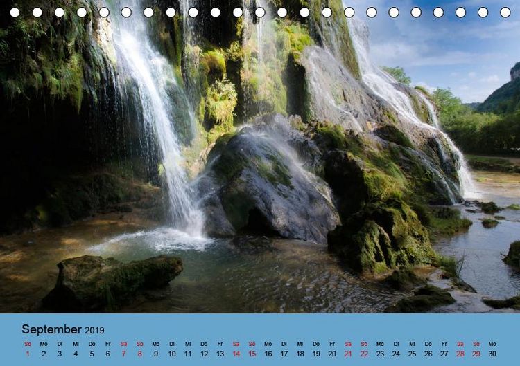 Produktbild: Zauberhaftes Franche Comt&eacute; (Tischkalender 2019 DIN A5 quer)