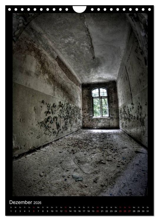 Produktbild: Lost Places Vergessene Orte (Wandkalender 2026 DIN A4 hoch), CALVENDO Monatskalender