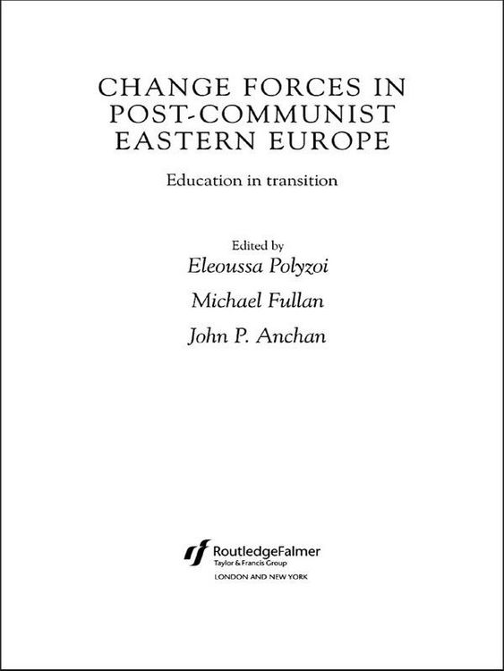Produktbild: Change Forces in Post-Communist Eastern Europe
