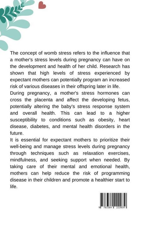 Produktbild: Womb Stress: Programming Disease Risk
