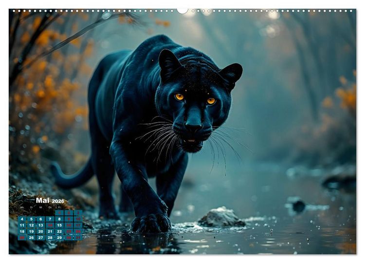 Produktbild: Wildlife im Fokus - Begegnungen auf Augenh&ouml;he (Wandkalender 2026 DIN A2 quer), CALVENDO Monatskalender