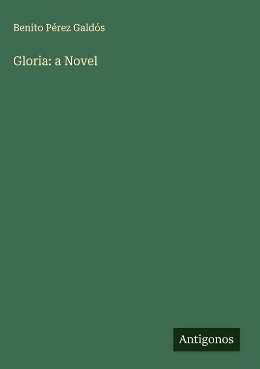 Produktbild: Gloria: a Novel