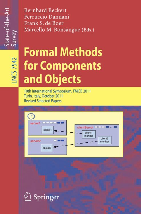 Produktbild: Formal Methods for Components and Objects