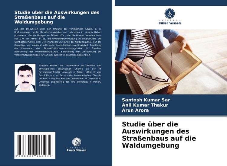 Produktbild: Studie &uuml;ber die Auswirkungen des Stra&szlig;enbaus auf die Waldumgebung