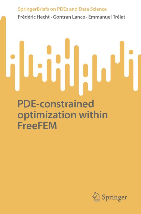 Produktbild: PDE-constrained optimization within FreeFEM