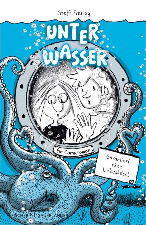 Produktbild: Unter Wasser. Ein Comicroman. Garantiert ohne Liebeskitsch