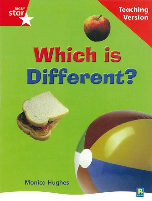 Produktbild: Rigby Star Non-fiction Guided Reading Red Level: Which is Different? Teaching Version