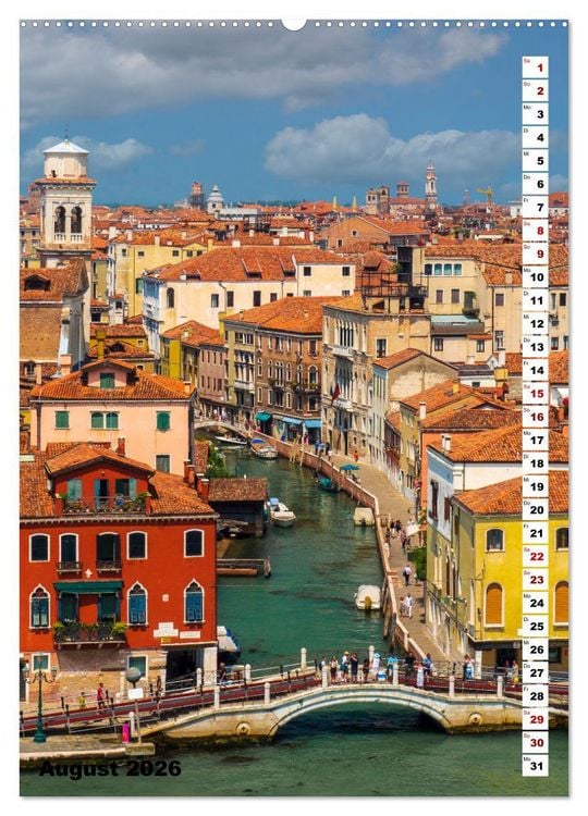 Produktbild: Sch&ouml;nes Italien. Impressionen by VogtArt (Wandkalender 2026 DIN A2 hoch), CALVENDO Monatskalender