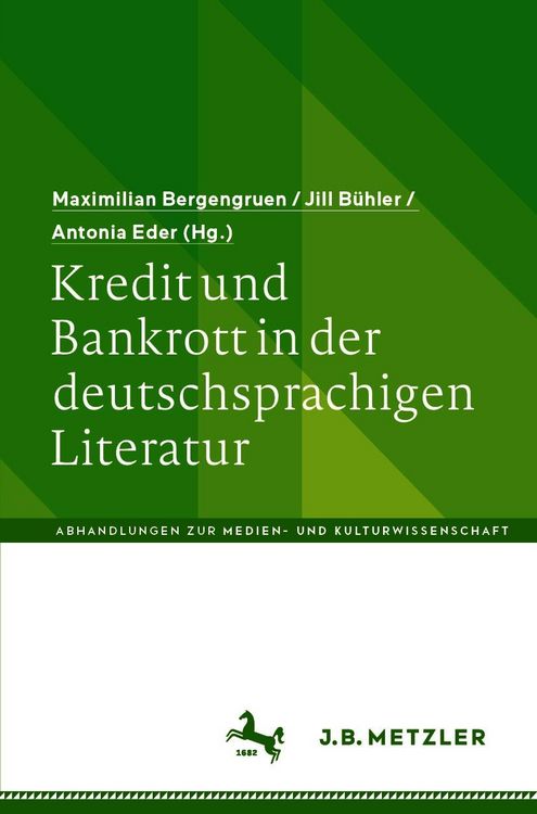 Produktbild: Kredit und Bankrott in der deutschsprachigen Literatur