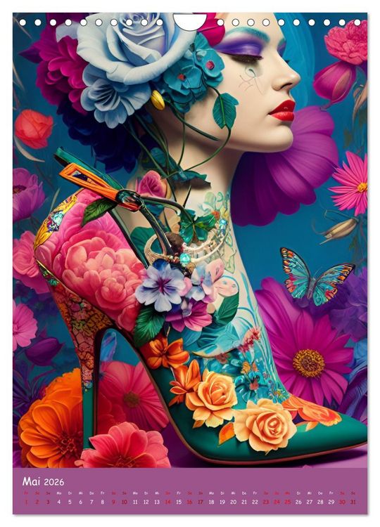 Produktbild: HighHeelArt (Wandkalender 2026 DIN A4 hoch), CALVENDO Monatskalender