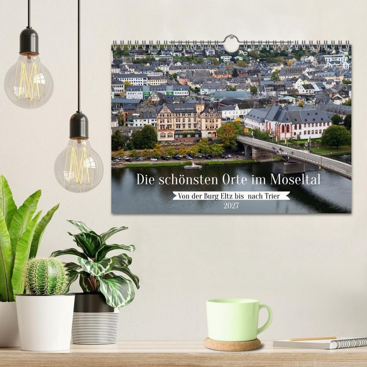 Produktbild: Die sch&ouml;nsten Orte im Moseltal - Von der Burg Eltz bis nach Trier (Wandkalender 2027 DIN A4 quer), CALVENDO Monatskalender