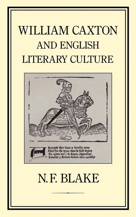 Produktbild: William Caxton and English Literary Culture