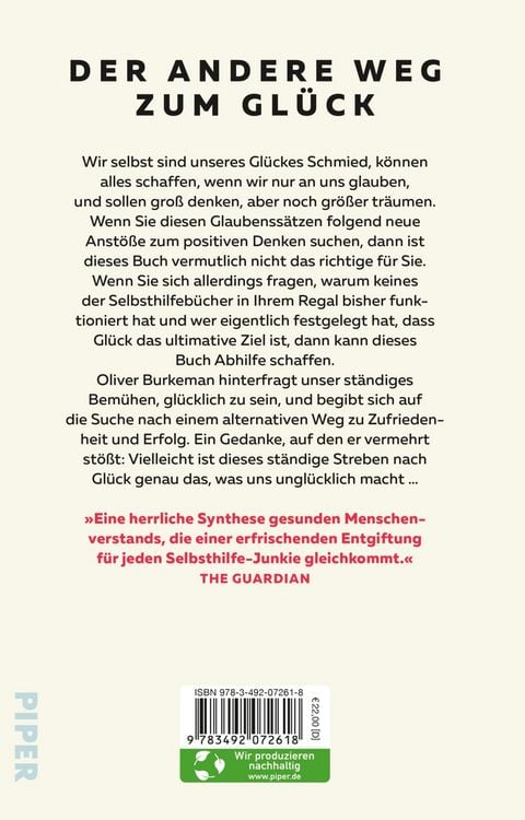 Produktbild: Das Gl&uuml;ck ist mit den Realisten