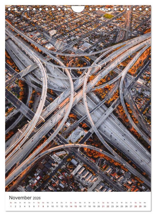 Produktbild: Los Angeles - Eine spannende Reise nach Kalifornien. (Wandkalender 2026 DIN A4 hoch), CALVENDO Monatskalender