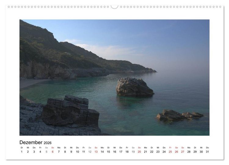 Produktbild: Nordgriechenland &ndash; Pilion, Meteora, Sithonia (Wandkalender 2026 DIN A2 quer), CALVENDO Monatskalender