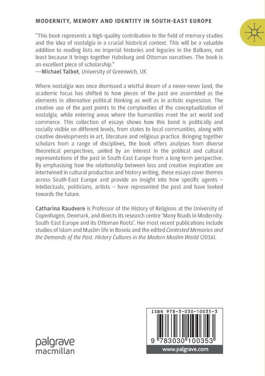 Produktbild: Nostalgia, Loss and Creativity in South-East Europe